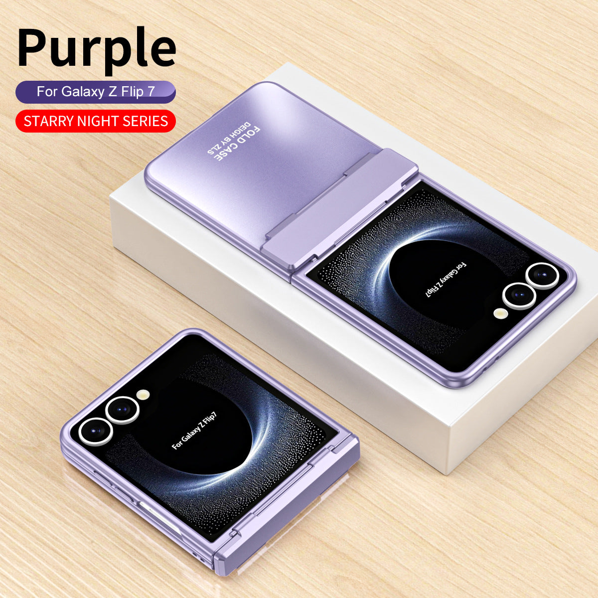 Enhanced Version of Hinge Folding Shell Case For Samsung Galaxy Z Flip7/Flip6/Flip5