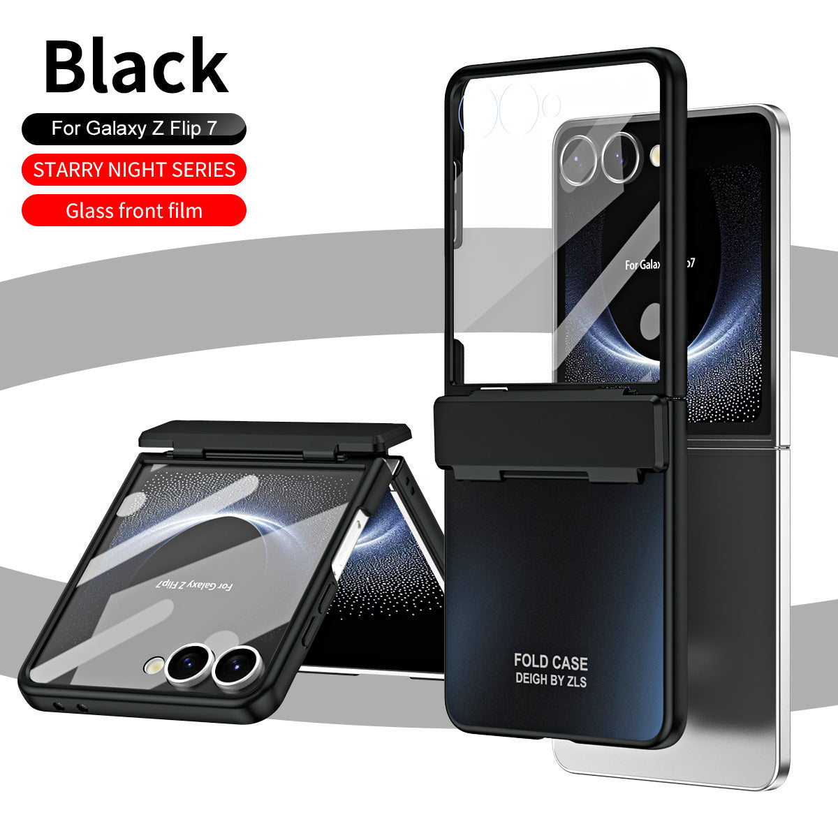 Enhanced Version of Hinge Folding Shell Case For Samsung Galaxy Z Flip7/Flip6/Flip5