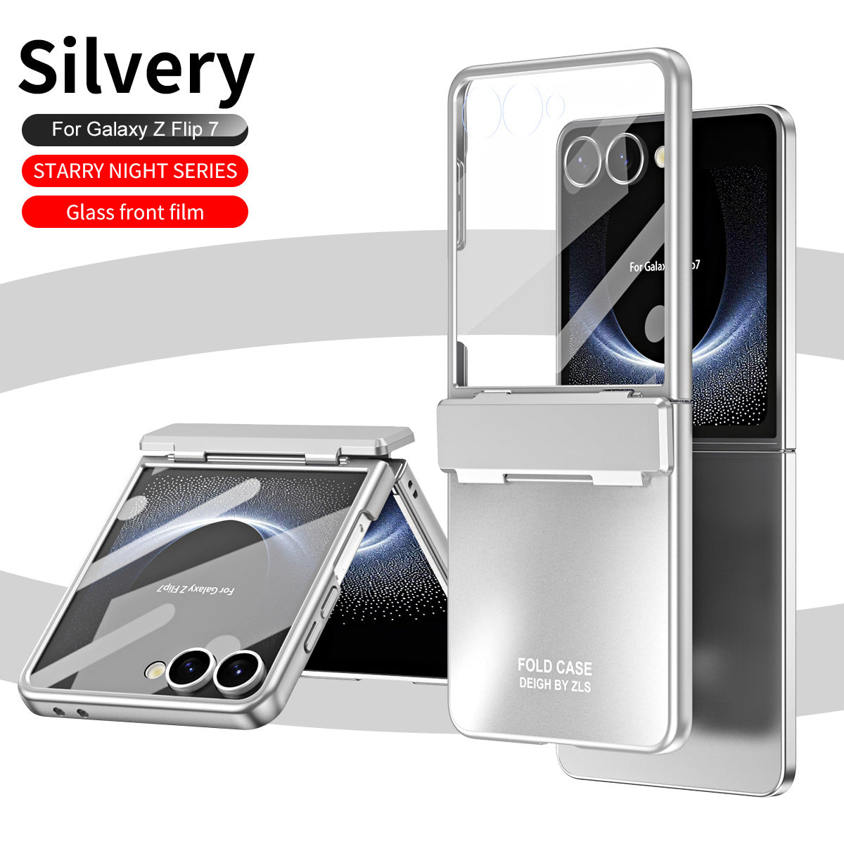 Enhanced Version of Hinge Folding Shell Case For Samsung Galaxy Z Flip7/Flip6/Flip5