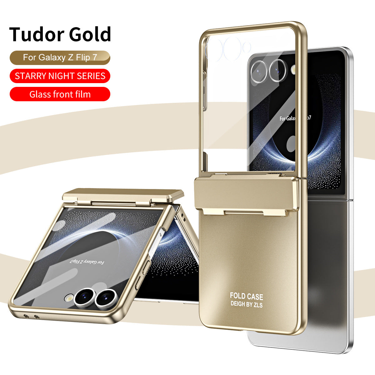 Enhanced Version of Hinge Folding Shell Case For Samsung Galaxy Z Flip7/Flip6/Flip5