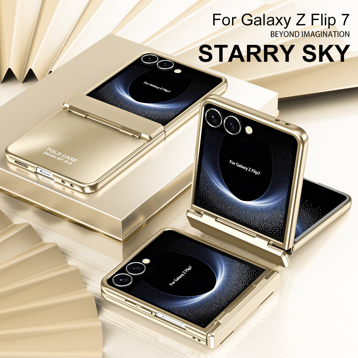Enhanced Version of Hinge Folding Shell Case For Samsung Galaxy Z Flip7/Flip6/Flip5