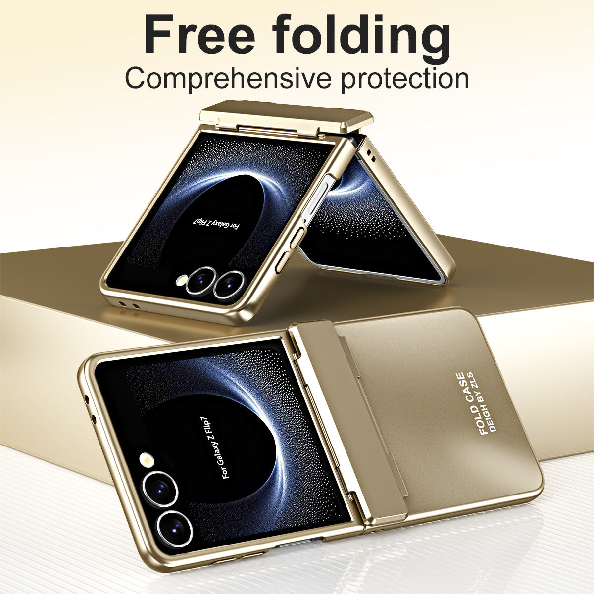 Enhanced Version of Hinge Folding Shell Case For Samsung Galaxy Z Flip7/Flip6/Flip5