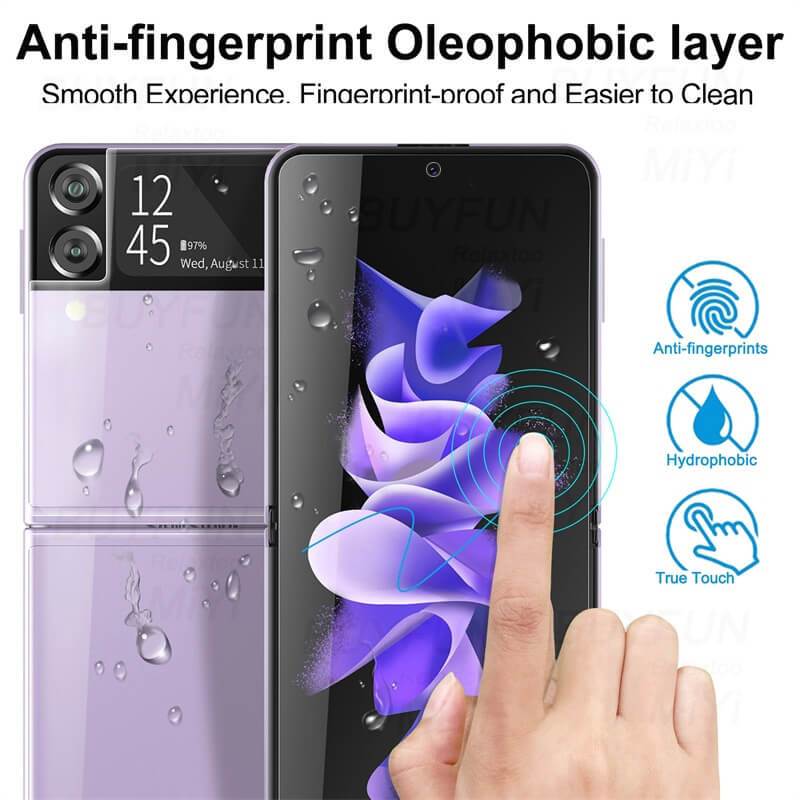 High-End Protective HD Hydrogel Film 3PCS - Samsung Galaxy Z Flip 3 5G Hydrogel Film Screen Protector