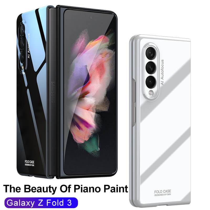 Piano Paint Glass Case for Samsung Galaxy Z Fold 3 5G