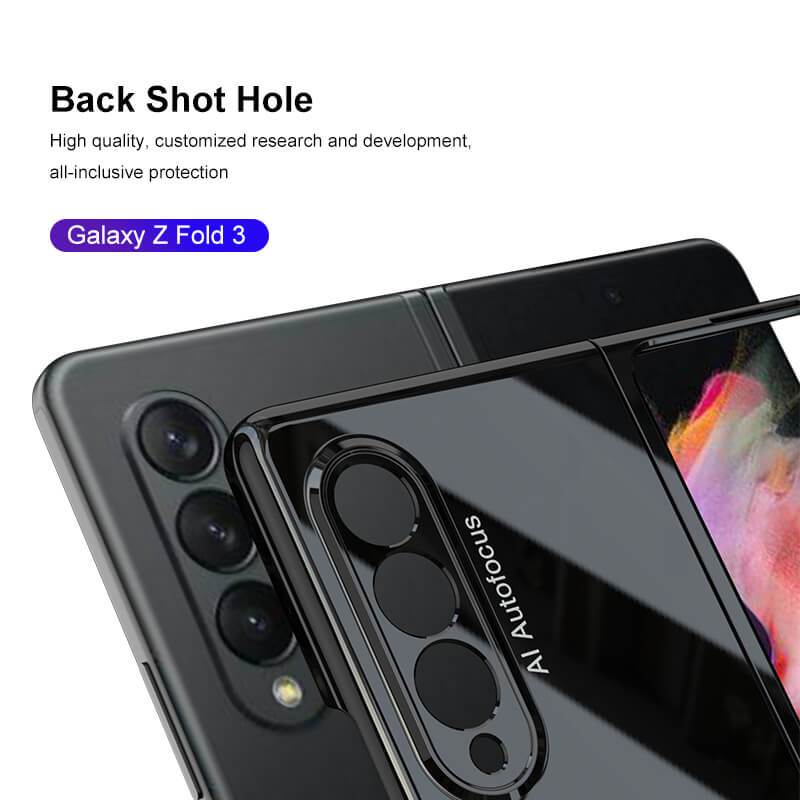 Piano Paint Glass Case for Samsung Galaxy Z Fold 3 5G
