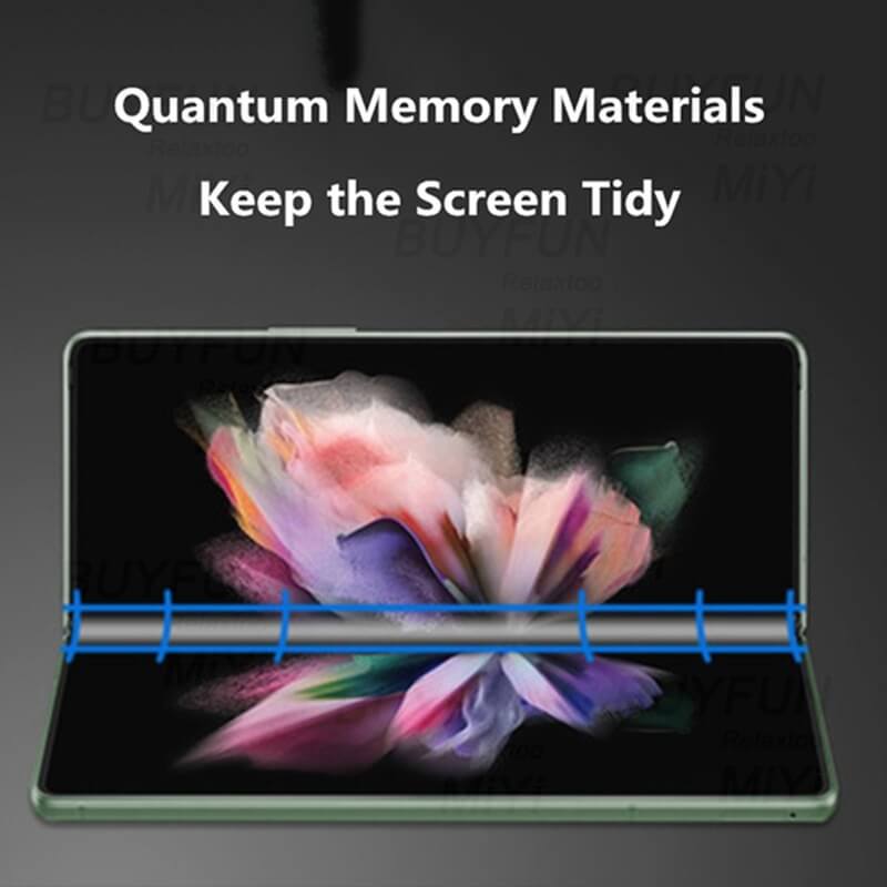 High-End Protective HD Hydrogel Film 4PCS - Samsung Galaxy Z Fold 3 5G Hydrogel Film Screen Protector