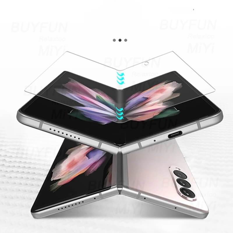 High-End Protective HD Hydrogel Film 4PCS - Samsung Galaxy Z Fold 3 5G Hydrogel Film Screen Protector