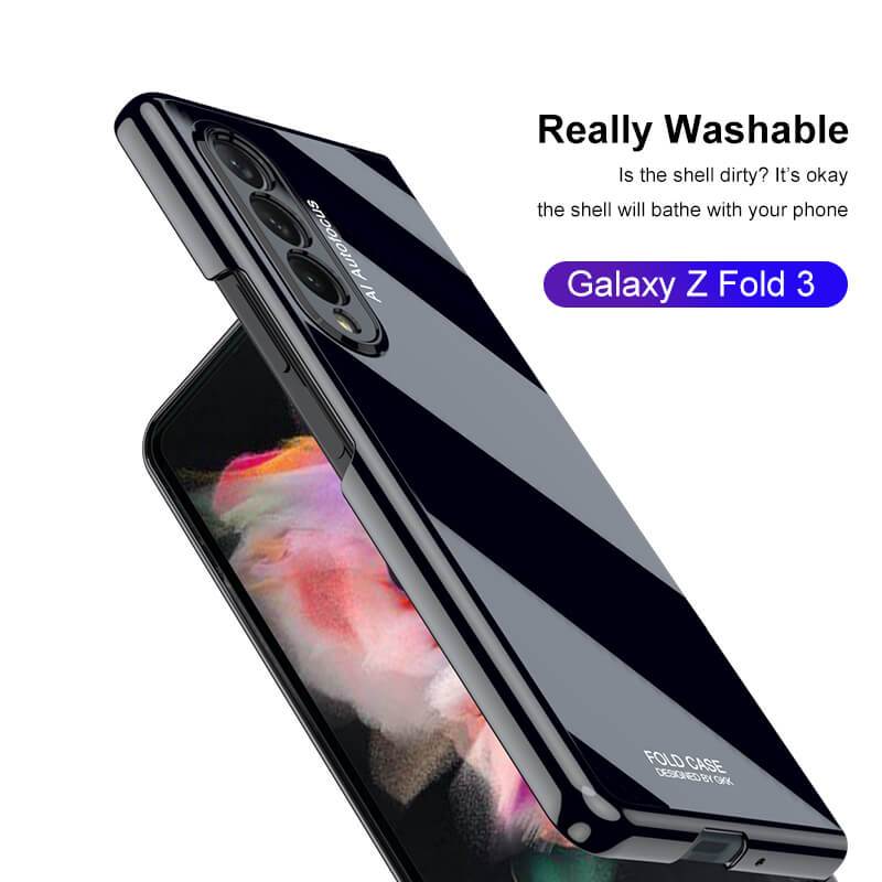 Piano Paint Glass Case for Samsung Galaxy Z Fold 3 5G