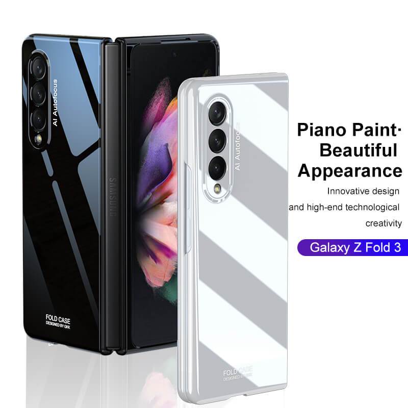 Piano Paint Glass Case for Samsung Galaxy Z Fold 3 5G