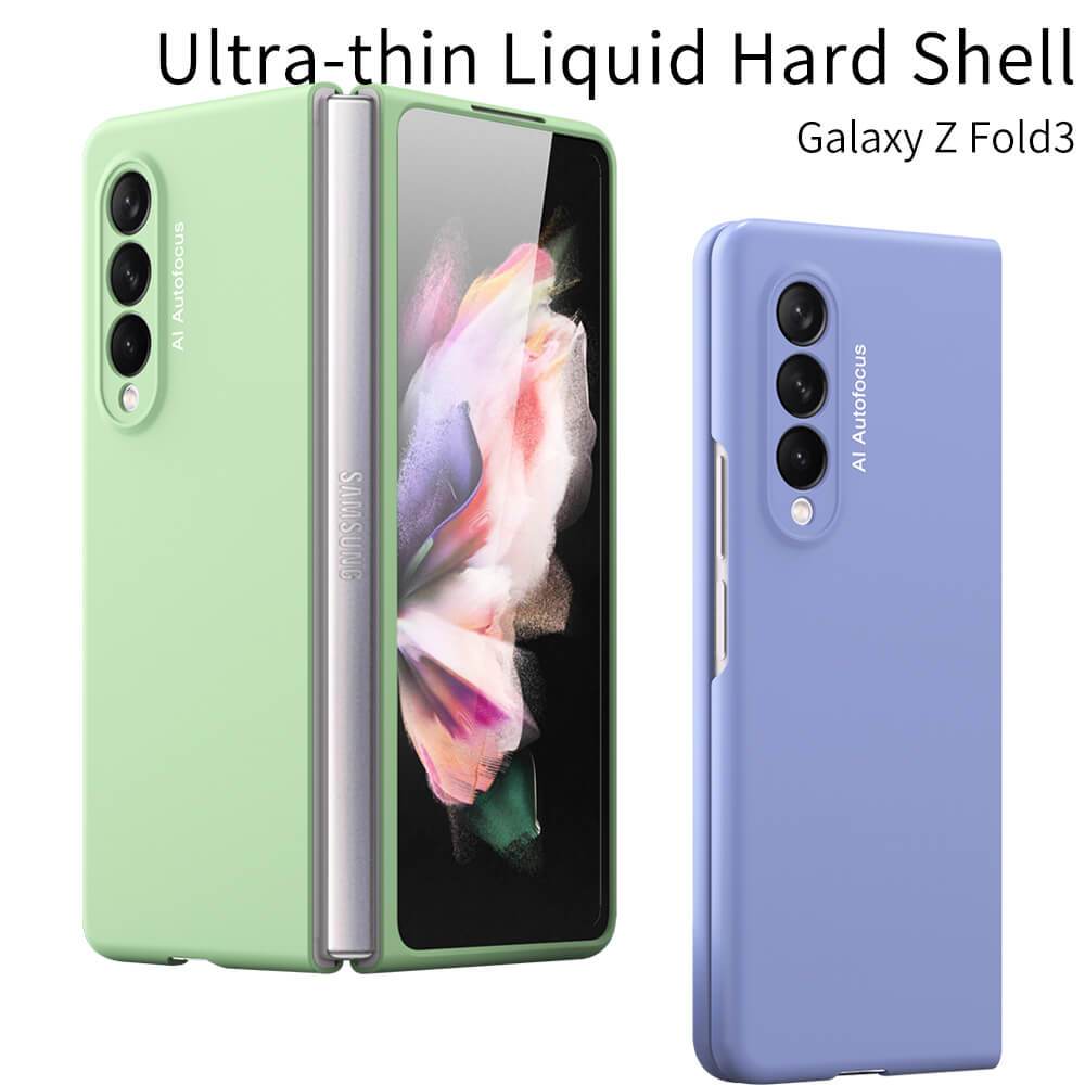 Ultra-thin Liquid Hard Shell Case for Samsung Galaxy Z Fold 3 5G