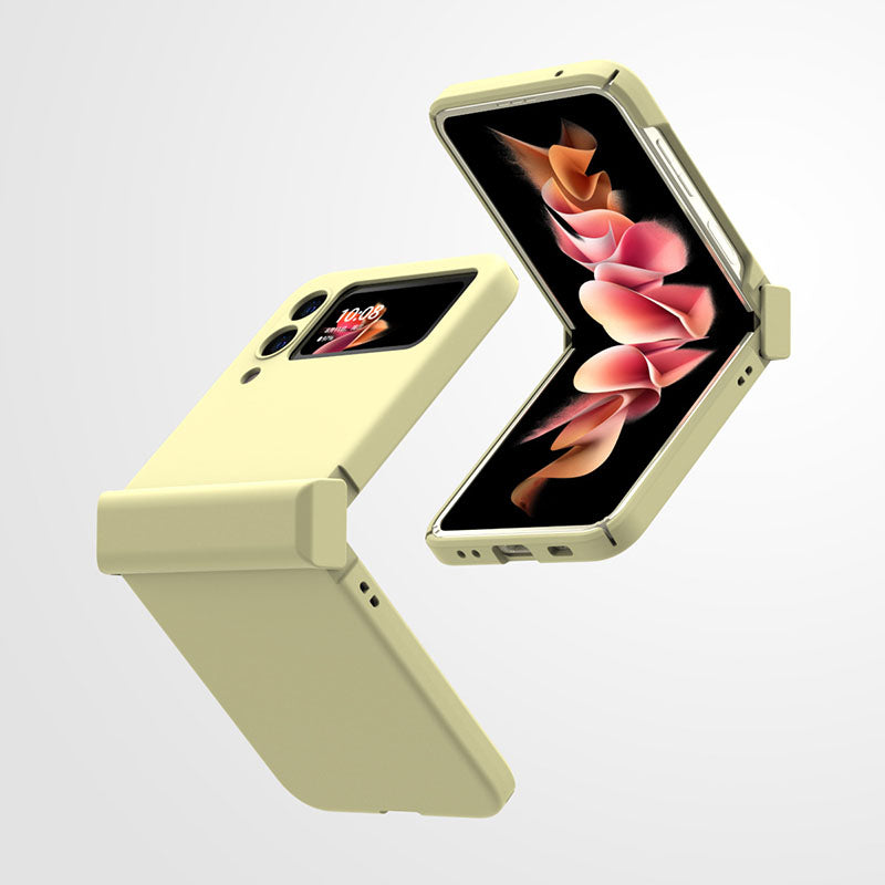 Macaron Color Armor Hinge Full Protective Cover For Samsung Galaxy Z Flip 3 5G
