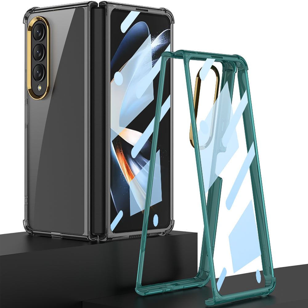 Samsung Galaxy Z Fold4 5G Airbag Anti-Fall Case With Tempered Film