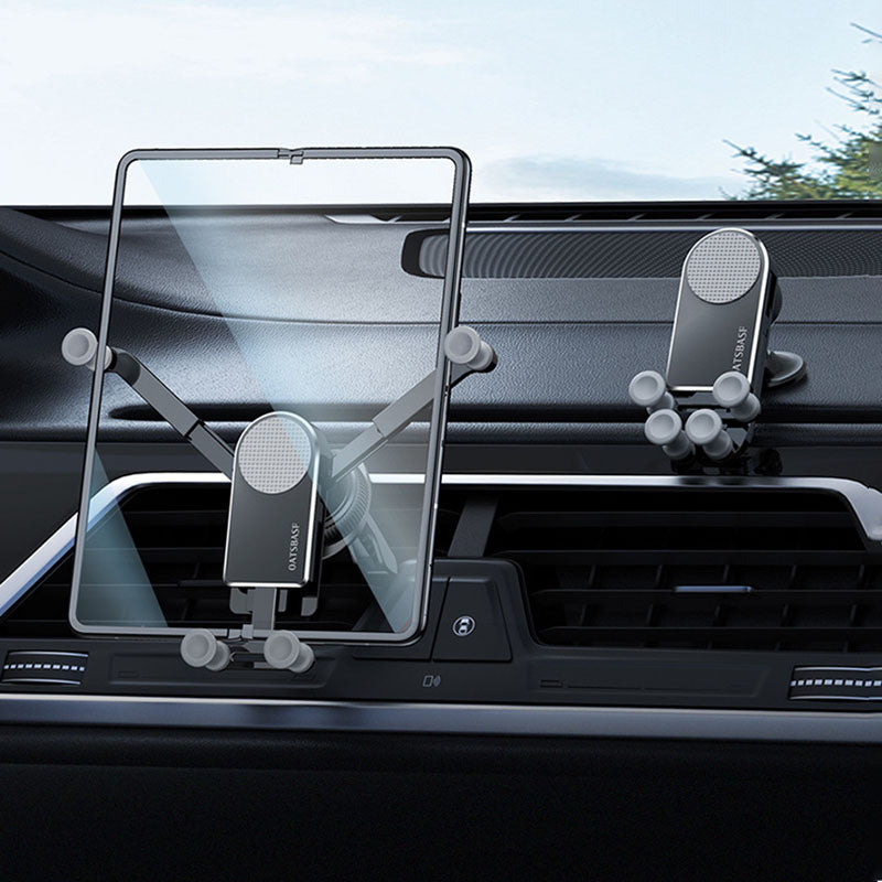 Amazing Metal Stable Non-slip Retractable Car Phone Holder