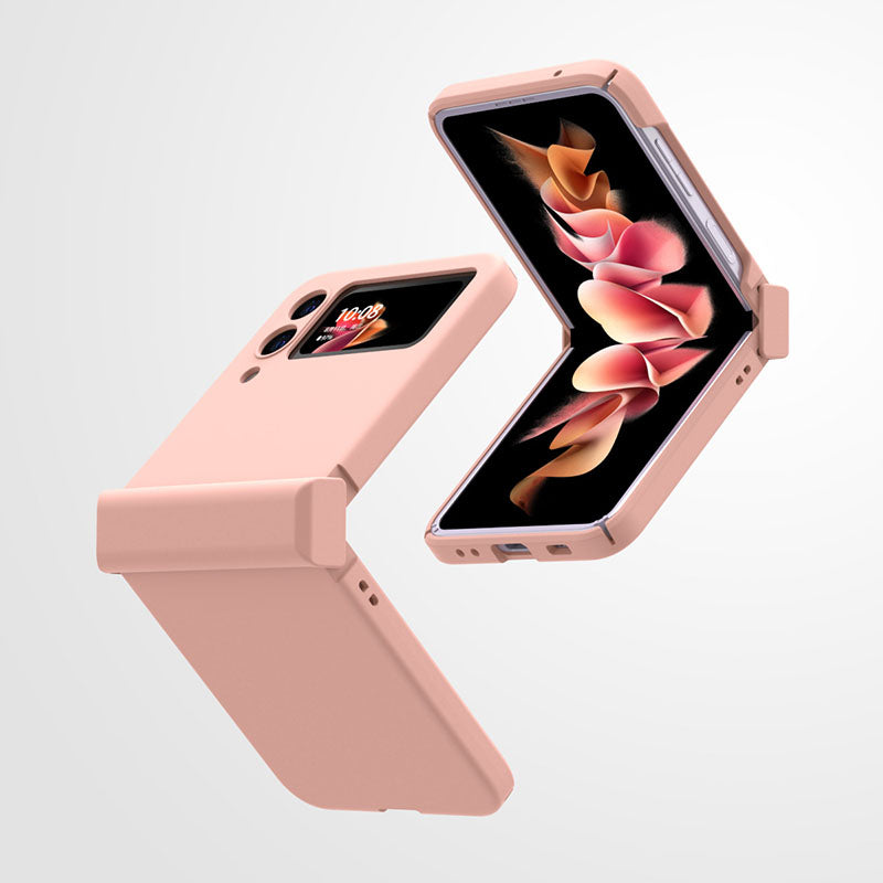 Macaron Color Armor Hinge Full Protective Cover For Samsung Galaxy Z Flip 3 5G