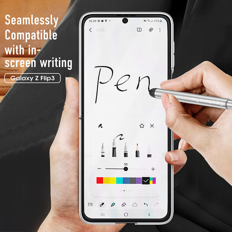 Magnetic All-included Shockproof Plastic Hard Cover For Samsung Galaxy Z Flip 3 5G
