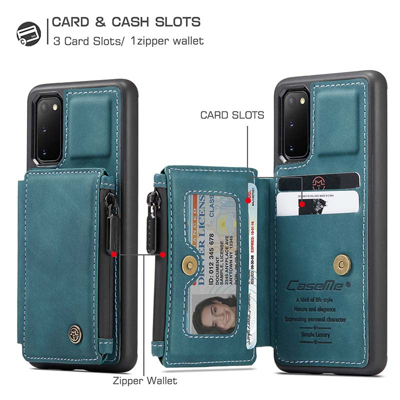 Luxury Wallet Phone Case For Samsung Galaxy S20