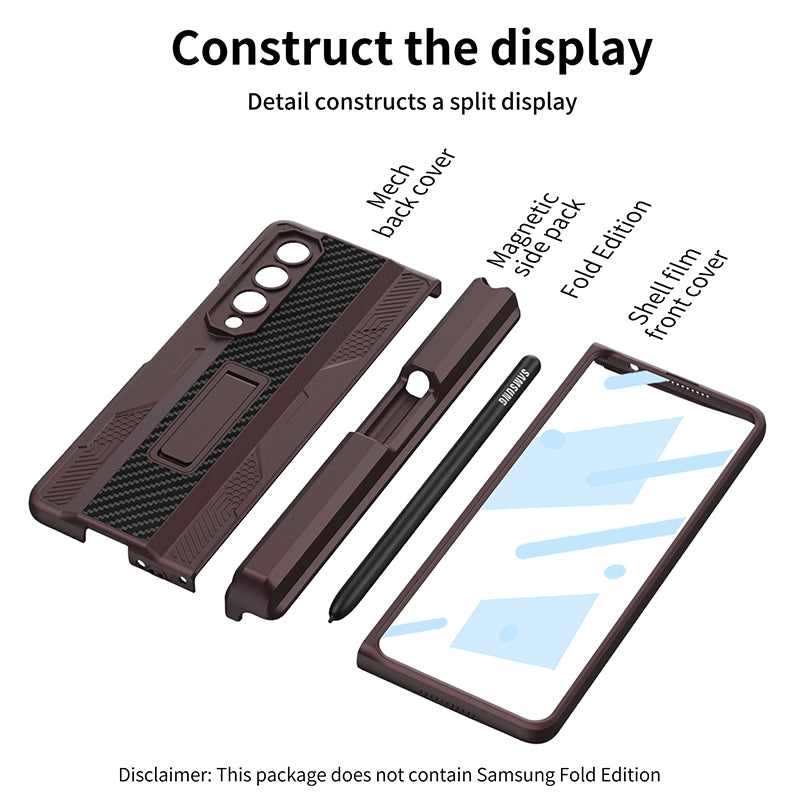 Magnetic mech all-encompassing protection case For Samsung Galaxy Z Fold4