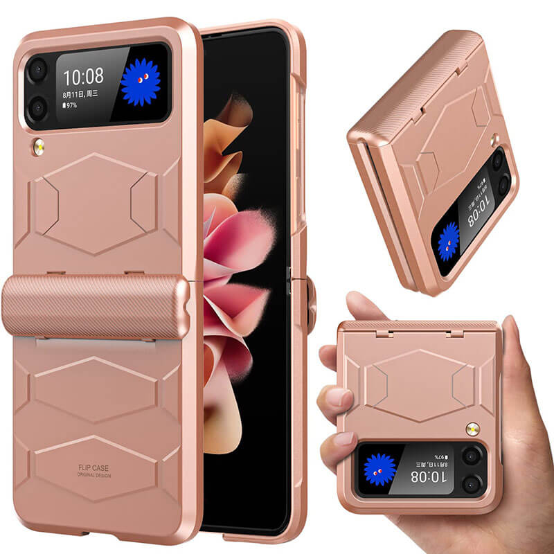 Armor Shockproof Hinge Protective Case Compatible for Samsung Galaxy Z Flip 3 5G pphonecover