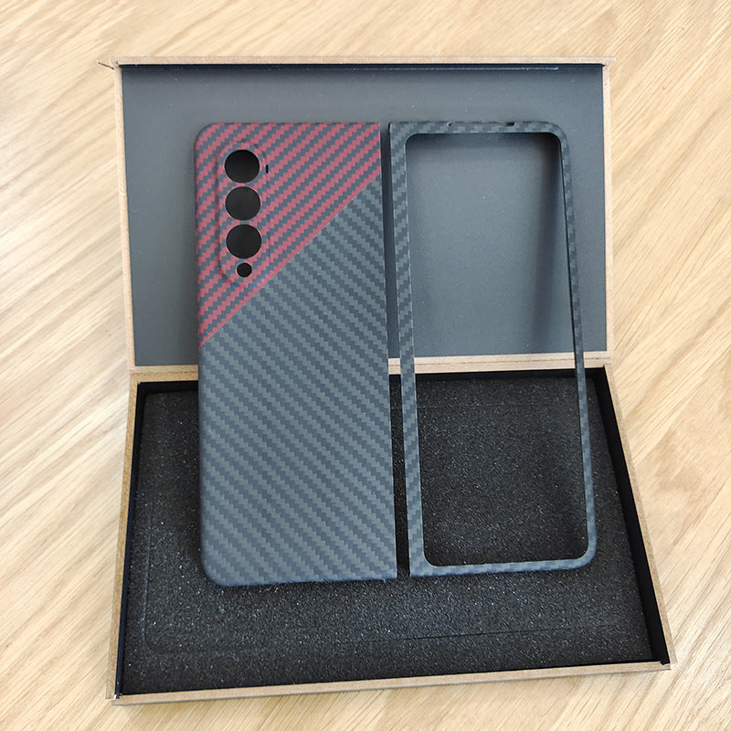 Kevlar Carbon Fiber Phone Case For Samsung Galaxy Z Fold 3 & Z Flip 3 5G