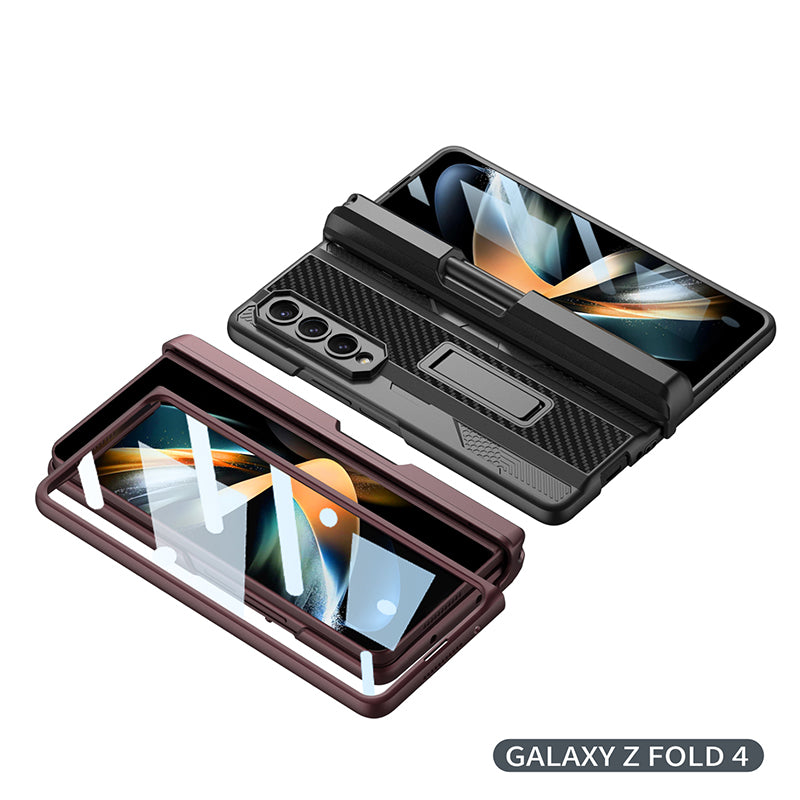 Magnetic mech all-encompassing protection case For Samsung Galaxy Z Fold4