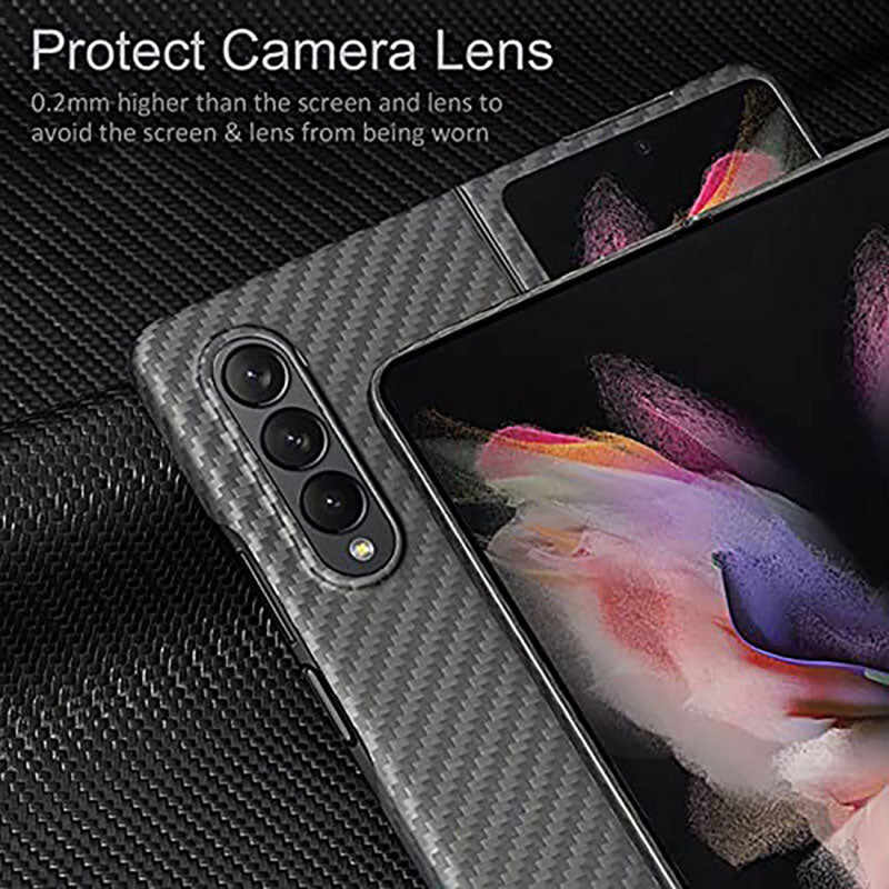 Kevlar Carbon Fiber Phone Case For Samsung Galaxy Z Fold 3 & Z Flip 3 5G