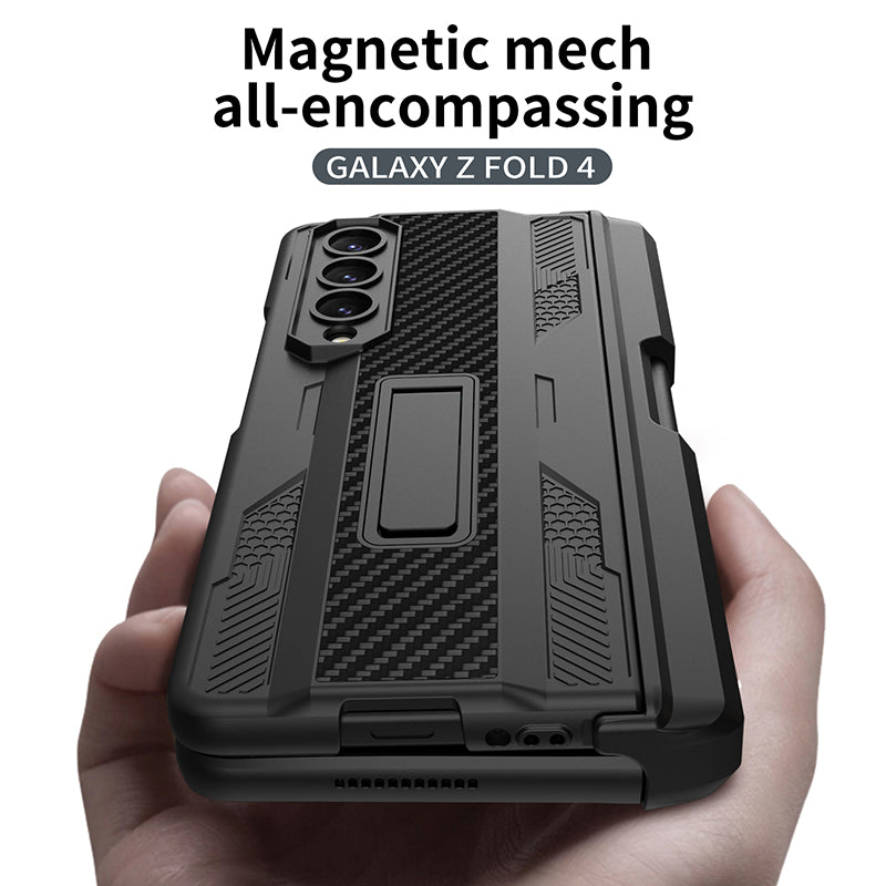 Magnetic mech all-encompassing protection case For Samsung Galaxy Z Fold4