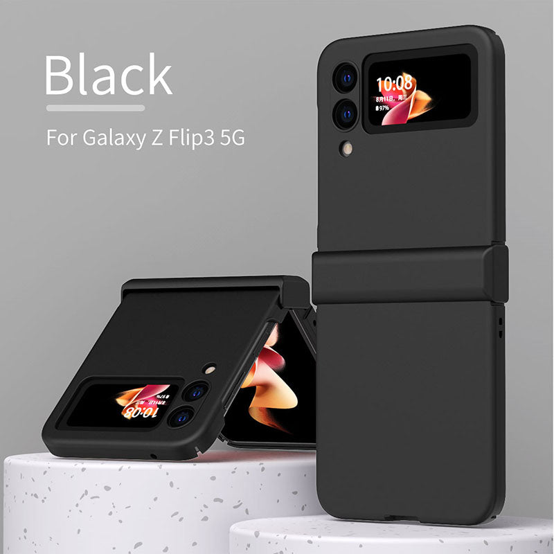 Macaron Color Armor Hinge Full Protective Cover For Samsung Galaxy Z Flip 3 5G