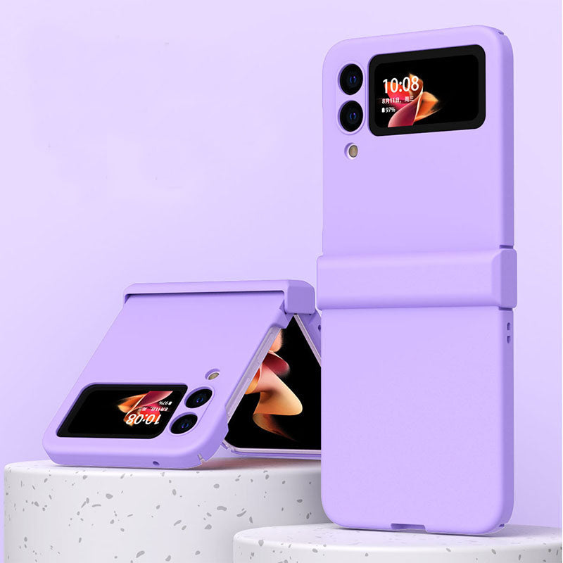 Macaron Color Armor Hinge Full Protective Cover For Samsung Galaxy Z Flip 3 5G