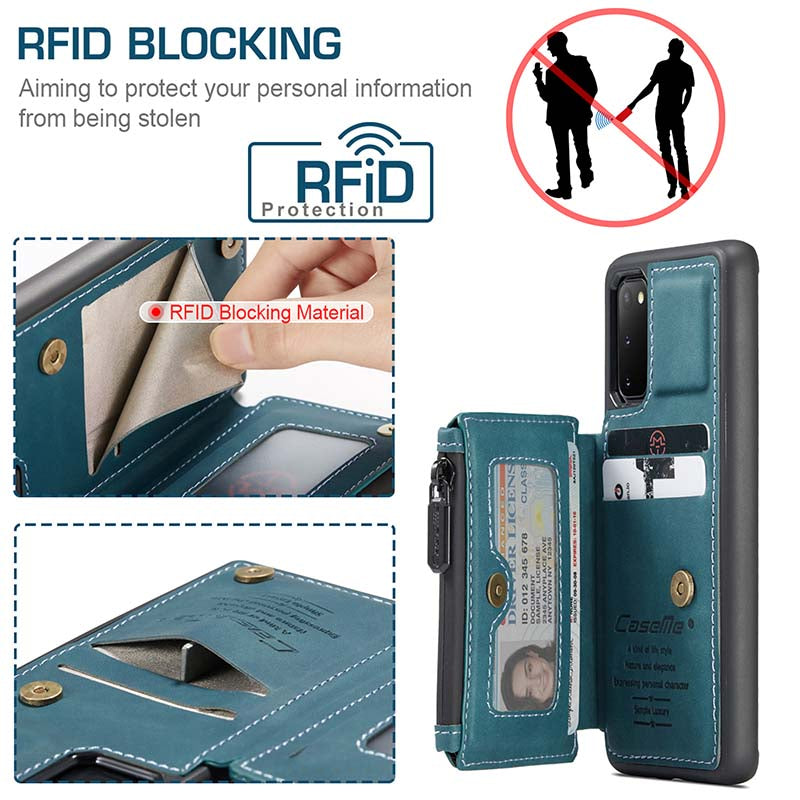 Luxury Wallet Phone Case For Samsung Galaxy S20
