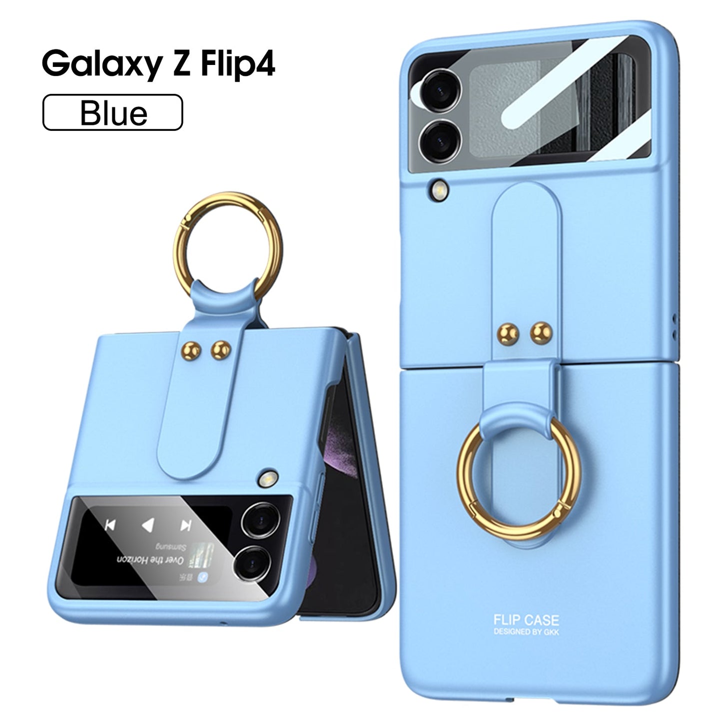 Samsung Galaxy Z Flip4 Ultra-Thin Hard Cover with Ring