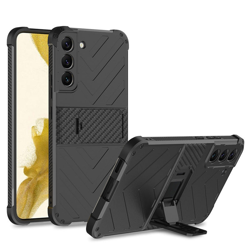 Magnetic Armor All-included Protective Cover With Hinge Holder For Samsung Galaxy Z Fold 3 5G / S22 series