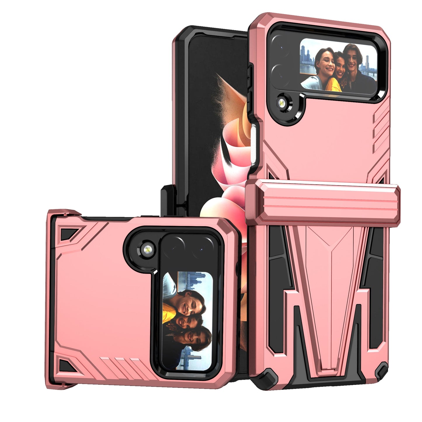 Full Surrounding Shockproof Phone Case Samsung Galaxy Z Flip4 5G Case