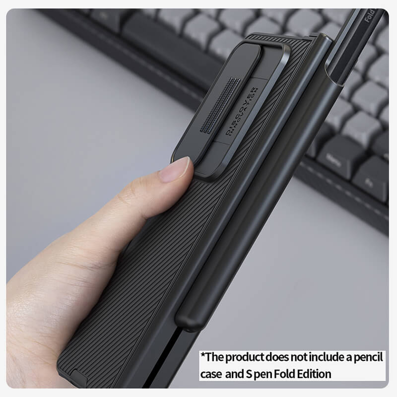 Full Protection Samsung Galaxy Z Fold4 5G Case with Original S pen Slot & Lens Protector