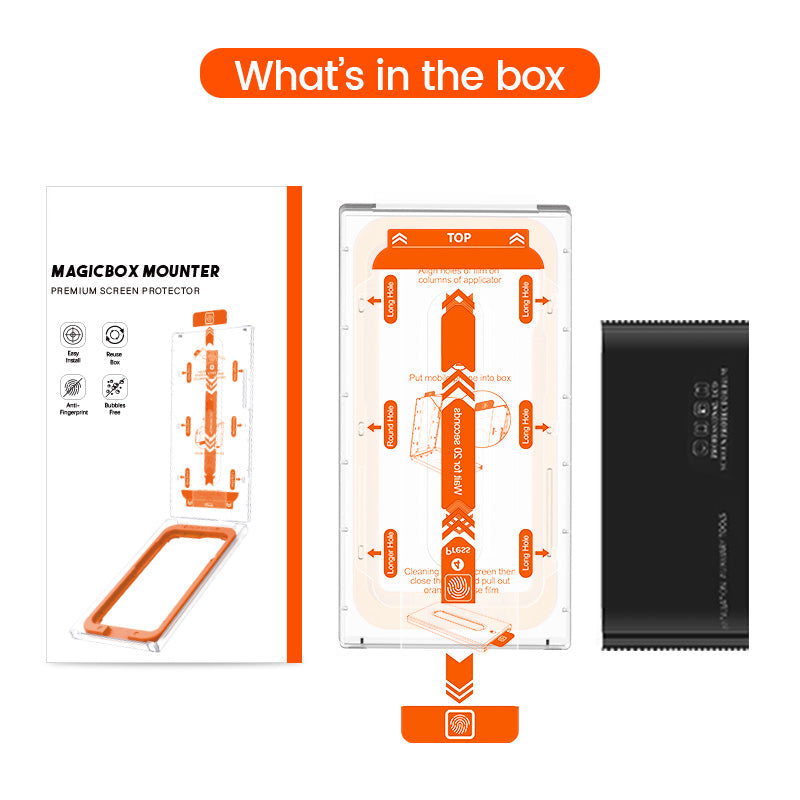 Auto Alignment Kit Screen Protector For iPhone