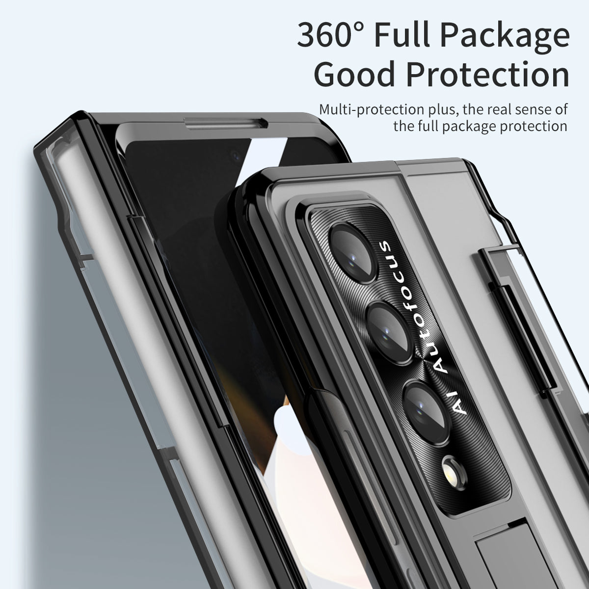 Enhanced Version of Armor Hinge Folding Shell Case For Samsung Galaxy Z Fold7/6/5/4/3
