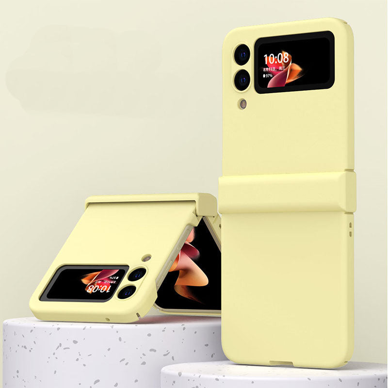 Macaron Color Armor Hinge Full Protective Cover For Samsung Galaxy Z Flip 3 5G