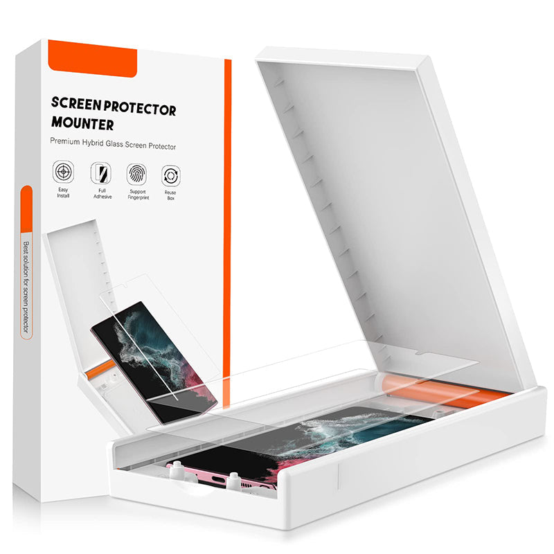 Auto Alignment Kit Screen Protector Ceramic HD Transparent Screen Protector For Samsung Galaxy S21 Ultra S22 Ultra