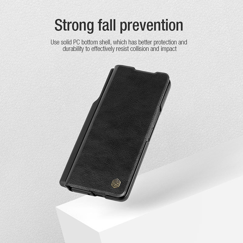 Full Protect Leather Case For Samsung Galaxy Z Fold4 5G with Spen Slot