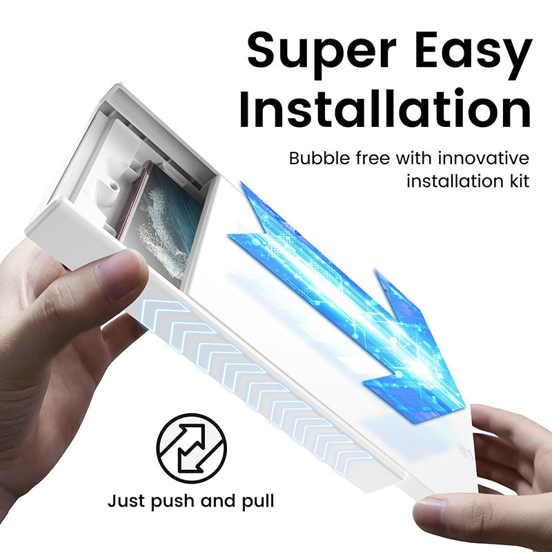 Auto Alignment Kit Screen Protector Ceramic HD Transparent Screen Protector For Samsung Galaxy S21 Ultra S22 Ultra