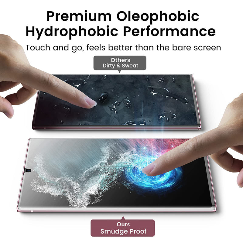 Auto Alignment Kit Screen Protector Ceramic HD Transparent Screen Protector For Samsung Galaxy S21 Ultra S22 Ultra