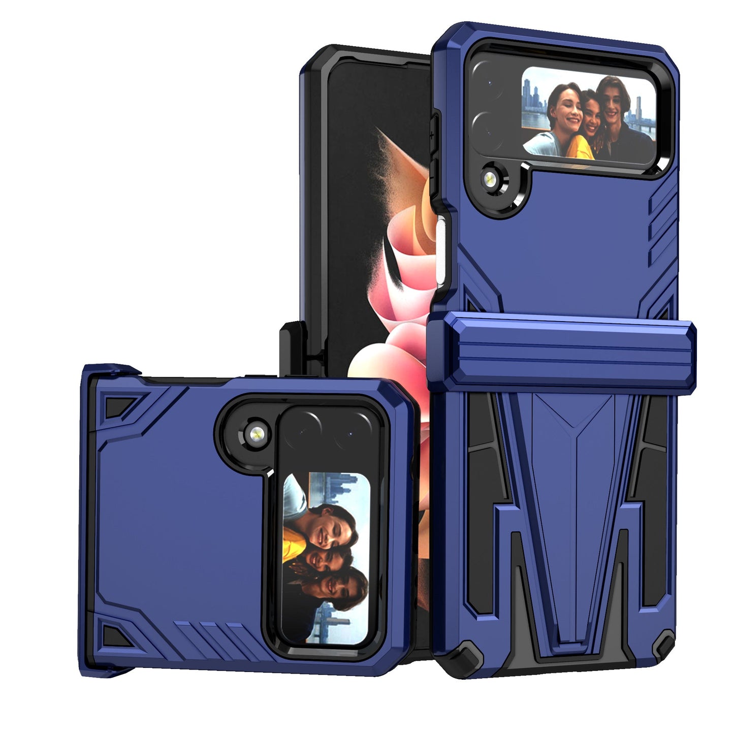 Full Surrounding Shockproof Phone Case Samsung Galaxy Z Flip4 5G Case