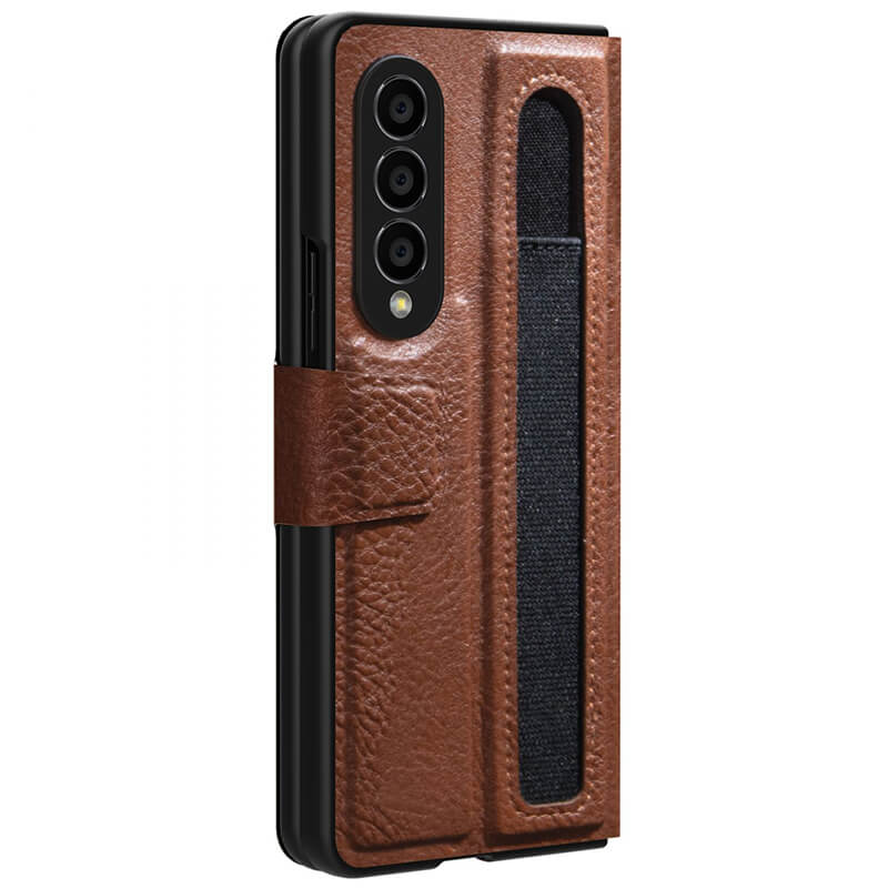 Samsung Galaxy Z Fold4 5G Leather Case with Spen Slot