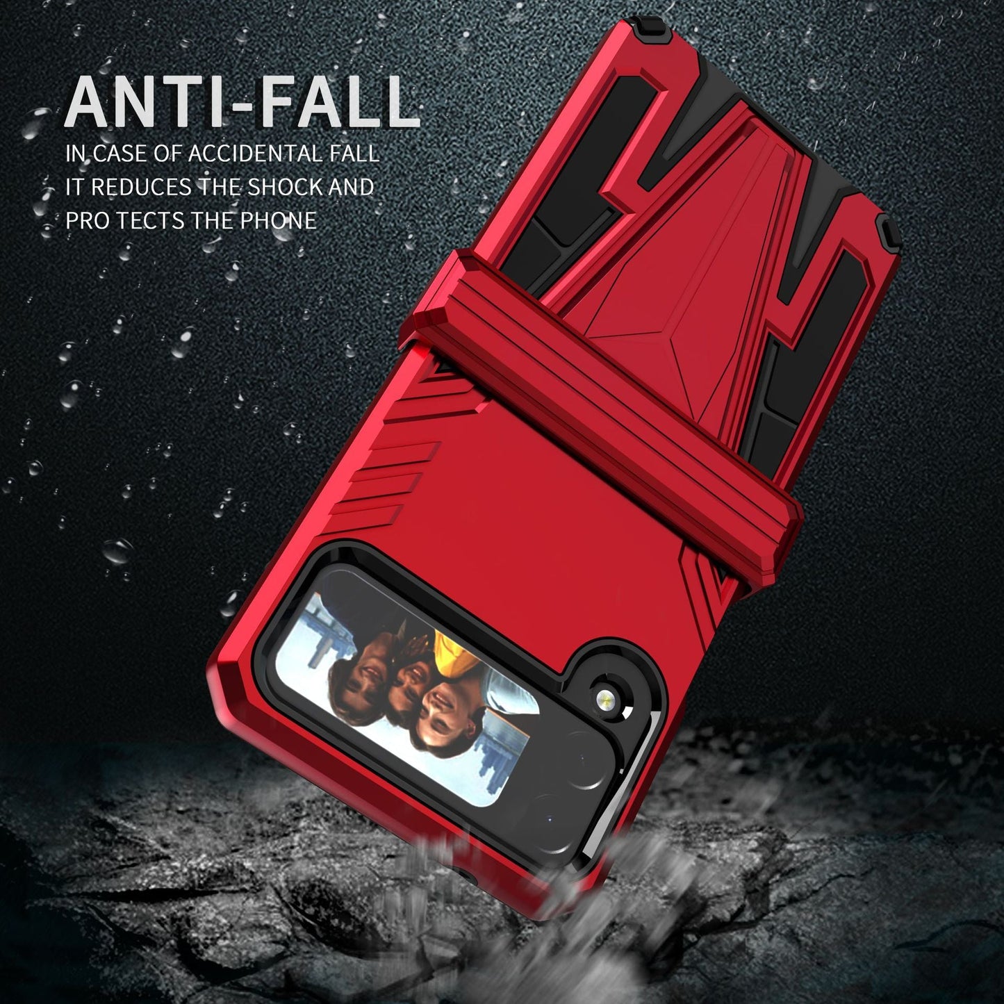 Full Surrounding Shockproof Phone Case Samsung Galaxy Z Flip4 5G Case