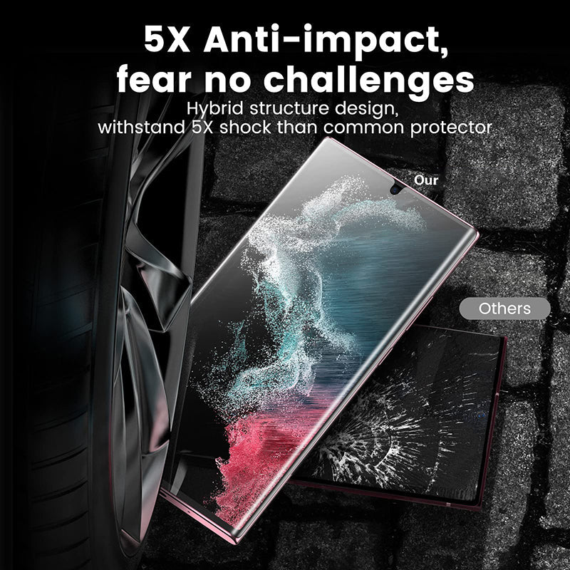 Auto Alignment Kit Screen Protector Ceramic HD Transparent Screen Protector For Samsung Galaxy S21 Ultra S22 Ultra