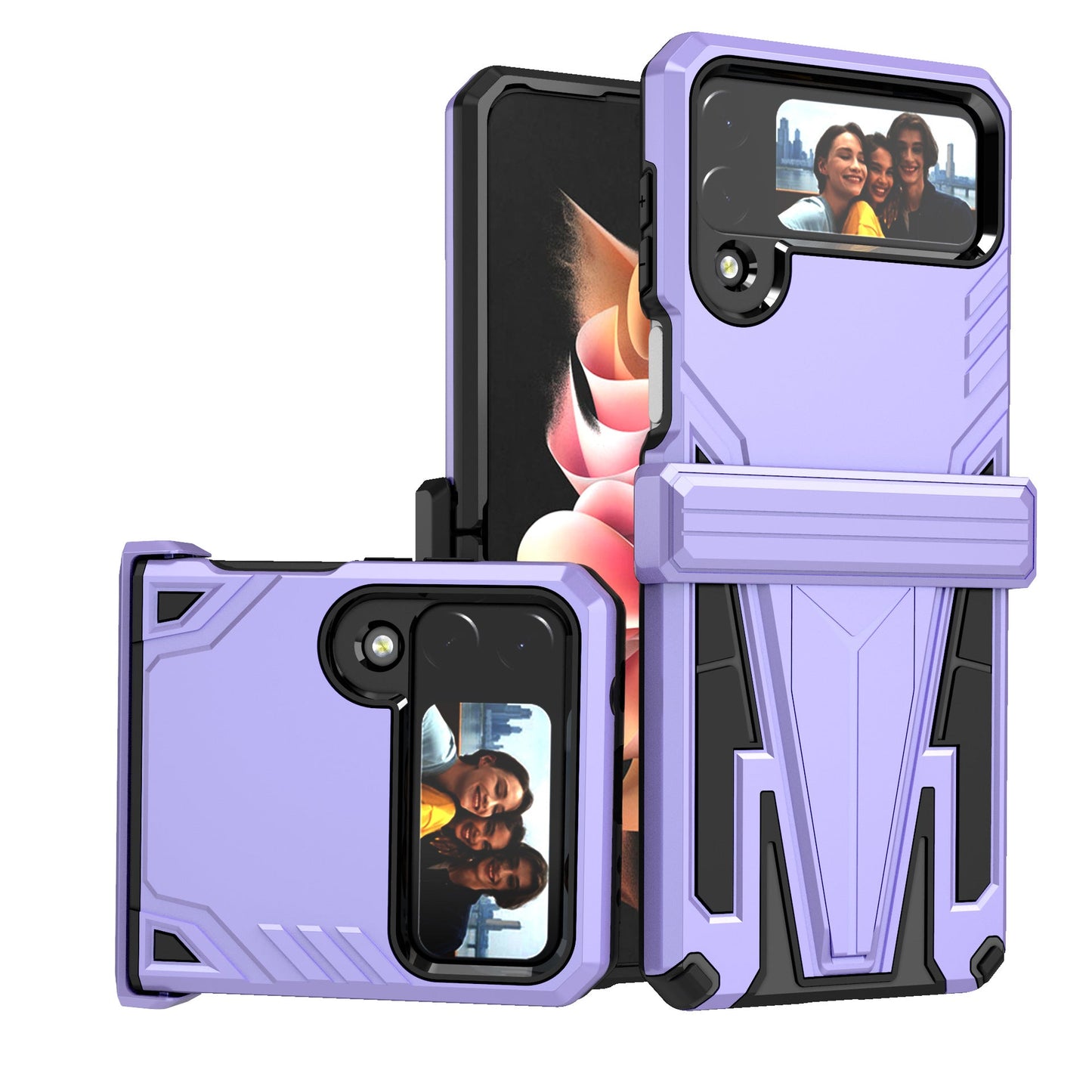 Full Surrounding Shockproof Phone Case Samsung Galaxy Z Flip4 5G Case