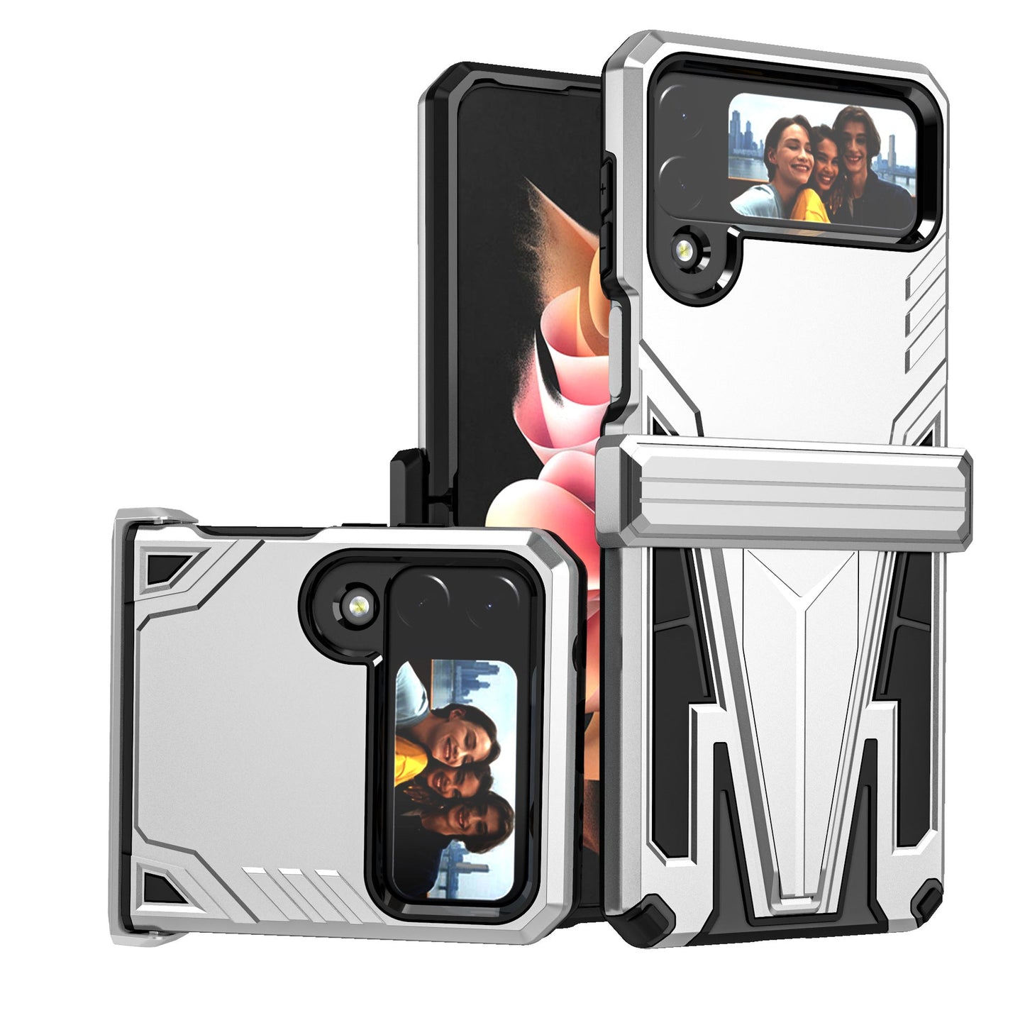 Full Surrounding Shockproof Phone Case Samsung Galaxy Z Flip4 5G Case