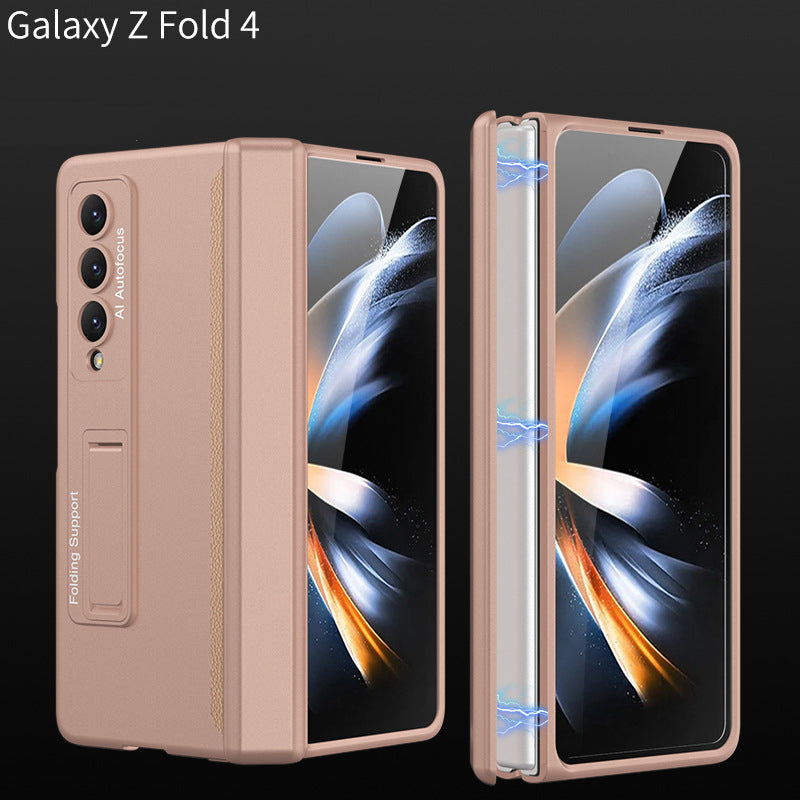 Magnetic Hinged All-Inclusive Ultra Thin Samsung Galaxy Z Fold4 5G Case with Screen Protector