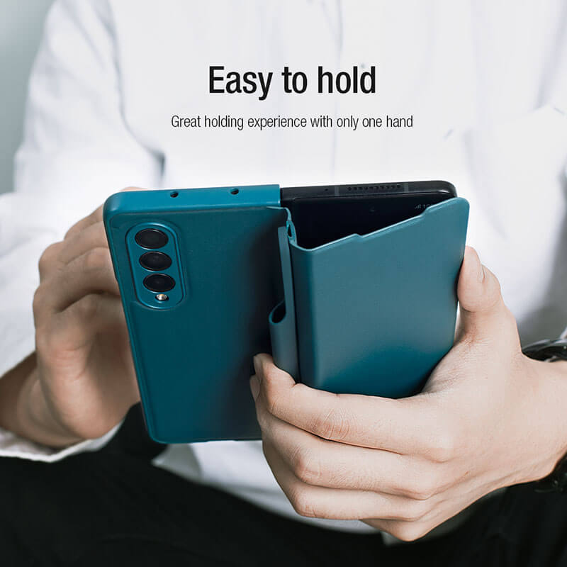 Full Protect Leather Case For Samsung Galaxy Z Fold4 5G with Spen Slot