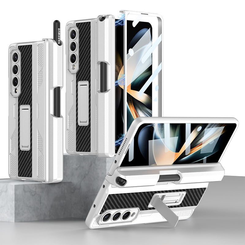Magnetic mech all-encompassing protection case For Samsung Galaxy Z Fold4