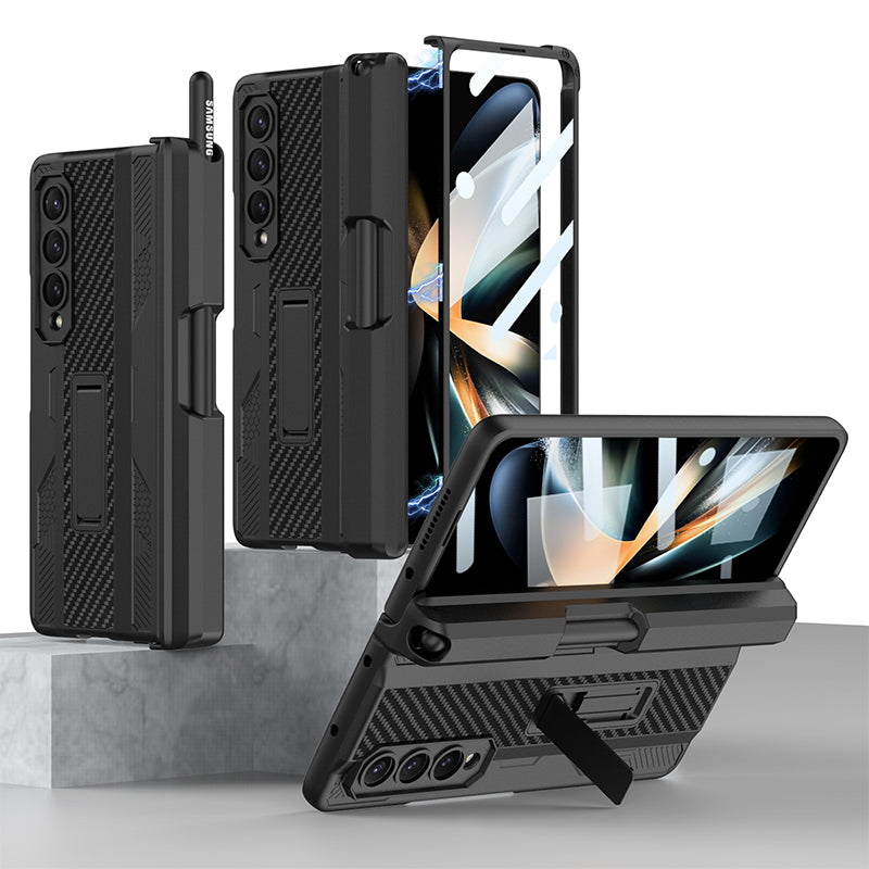 Magnetic mech all-encompassing protection case For Samsung Galaxy Z Fold4